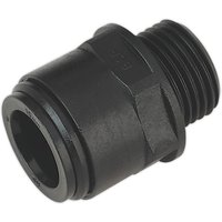 1 2" BSP Straight Adaptor CAS Fast Fit Systems 15mm Pack 2