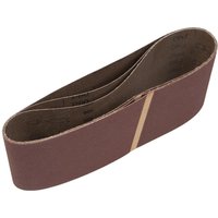 Sealey 100mm x 610mm Sanding Belt 100mm x 610mm Assorted Pack of 3 Sealey 100mm x 610mm Sanding Belt 100mm x 610mm Assorted Pack of 3