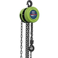Sealey Heavy Duty Chain Lifting Block 0.5 Tonne Sealey Heavy Duty Chain Lifting Block 0.5 Tonne