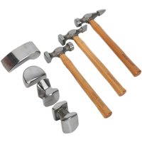 7 Piece Panel Beating Hammer Tool Kit