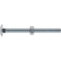 Sealey DIN 603 Coach Bolts and Nuts Zinc Plated M6 75mm Pack of 100 Sealey DIN 603 Coach Bolts and Nuts Zinc Plated M6 75mm Pack of 100
