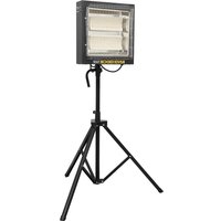 Sealey Ceramic Heater and Telescopic Tripod Stand 110v Sealey Ceramic Heater and Telescopic Tripod Stand 110v