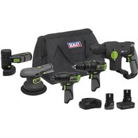 10.8v Cordless 5 Piece Power Tool Kit
