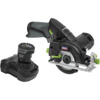 Sealey CP108VCS 10.8v Cordless Circular Saw 85mm 1 x 2ah Li-ion Battery Charger No Case Sealey CP108VCS 10.8v Cordless Circular Saw 85mm 1 x 2ah Li-ion Battery Charger No Case