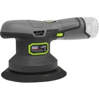 Sealey CP108VSP 10.8v Cordless Dual Action Sander Polisher 150mm No Batteries No Battery Charger No Case Sealey CP108VSP 10.8v Cordless Dual Action Sander Polisher 150mm No Batteries No Battery Charger No Case