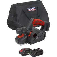 Sealey CP20VEP SV20 20v Cordless Planer 1 x 2ah Li-ion Battery Charger Bag Sealey CP20VEP SV20 20v Cordless Planer 1 x 2ah Li-ion Battery Charger Bag