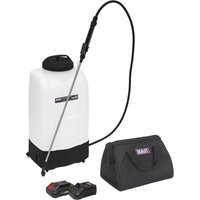 Sealey CP20VGBS 20v Cordless SV20 Series Garden Backpack Sprayer 1 x 2ah Li-ion Battery Charger Bag Sealey CP20VGBS 20v Cordless SV20 Series Garden Backpack Sprayer 1 x 2ah Li-ion Battery Charger Bag