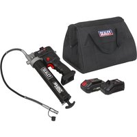 Sealey CP20VGRG 20v Cordless Grease Gun 1 x 2ah Li-ion Battery Charger Bag Sealey CP20VGRG 20v Cordless Grease Gun 1 x 2ah Li-ion Battery Charger Bag