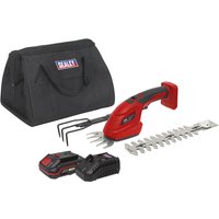 Sealey CP20VGT3 20v Cordless SV20 Series 3 in 1 Garden Tool 1 x 2ah Li-ion Battery Charger Bag Sealey CP20VGT3 20v Cordless SV20 Series 3 in 1 Garden Tool 1 x 2ah Li-ion Battery Charger Bag
