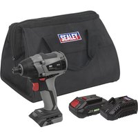 Sealey CP20VIDX 20v Cordless Brushless Impact Driver 1 x 2ah Li-ion Battery Charger Bag Sealey CP20VIDX 20v Cordless Brushless Impact Driver 1 x 2ah Li-ion Battery Charger Bag