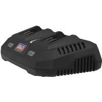 SV20 20v Cordless Li Ion Dual Port Battery Charger