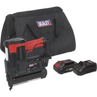 Sealey CP20VNG 20v Cordless Nail and Staple Gun 1 x 2ah Li-ion Battery Charger Bag Sealey CP20VNG 20v Cordless Nail and Staple Gun 1 x 2ah Li-ion Battery Charger Bag