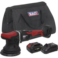 Sealey CP20VOP 20v Cordless Orbital Polisher 125mm 1 x 4ah Li-ion Battery Charger Bag Sealey CP20VOP 20v Cordless Orbital Polisher 125mm 1 x 4ah Li-ion Battery Charger Bag