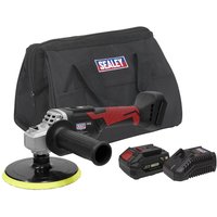 Sealey CP20VRP 20v Cordless Rotary Polisher 150mm 1 x 4ah Li-ion Battery Charger Bag Sealey CP20VRP 20v Cordless Rotary Polisher 150mm 1 x 4ah Li-ion Battery Charger Bag