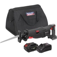 Sealey CP20VRSX 20v Cordless Brushless Reciprocating Saw 1 x 4ah Li-ion Battery Charger Bag Sealey CP20VRSX 20v Cordless Brushless Reciprocating Saw 1 x 4ah Li-ion Battery Charger Bag
