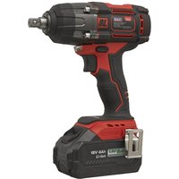 Sealey CP650LI 18v Cordless Brushless 1/2" Drive Impact Wrench 1 x 4ah Li-ion Battery Charger Case Sealey CP650LI 18v Cordless Brushless 1/2" Drive Impact Wrench 1 x 4ah Li-ion Battery Charger Case