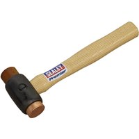Sealey Copper/ Rawhide Faced Hammer 680g Sealey Copper/ Rawhide Faced Hammer 680g