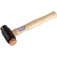 Sealey Copper/ Rawhide Faced Hammer 1000g Sealey Copper/ Rawhide Faced Hammer 1000g