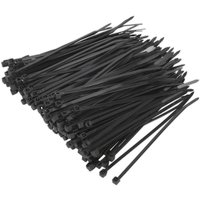 Sealey Black Cable Ties 100mm 2.5mm Sealey Black Cable Ties 100mm 2.5mm