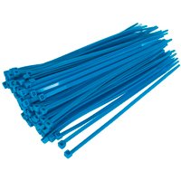 Sealey Cable Ties Blue Pack of 100 200mm 4.8mm Sealey Cable Ties Blue Pack of 100 200mm 4.8mm
