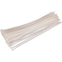 Sealey White Cable Ties 380mm 4.8mm Sealey White Cable Ties 380mm 4.8mm