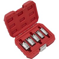 Sealey 5 Piece 3/8" Drive Elbow Connector Socket Set 3/8" Sealey 5 Piece 3/8" Drive Elbow Connector Socket Set 3/8"