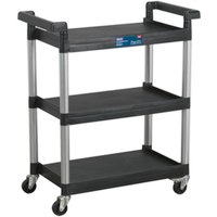 Sealey 3 Level Shelf Black / Silver Sealey 3 Level Shelf Black / Silver