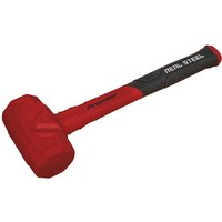 Sealey Real Steel Dead Blow Hammer 1.2kg Sealey Real Steel Dead Blow Hammer 1.2kg