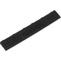 Sealey Anti Slip Polypropylene Female Edging Tile Black 400mm 60mm Pack of 6