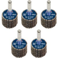 Sealey Flap Wheels Pack Of 5 25mm 20mm 80g Sealey Flap Wheels Pack Of 5 25mm 20mm 80g