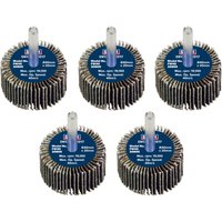 Sealey Flap Wheels Pack Of 5 40mm 20mm 80g Sealey Flap Wheels Pack Of 5 40mm 20mm 80g