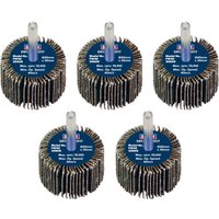 Sealey Flap Wheels Pack Of 5 40mm 30mm Assorted Sealey Flap Wheels Pack Of 5 40mm 30mm Assorted