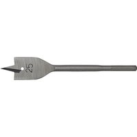 Sealey Worksafe Flat Wood Drill Bit 25mm 152mm Sealey Worksafe Flat Wood Drill Bit 25mm 152mm