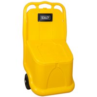 Mobile Grit Salt Storage Cart