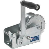 Sealey Hardened Steel Geared Hand Winch with Manual Brake 900Kg Sealey Hardened Steel Geared Hand Winch with Manual Brake 900Kg