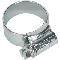 Sealey High Grip Zinc Plated Hose Clips 17mm - 25mm Pack of 20 Sealey High Grip Zinc Plated Hose Clips 17mm - 25mm Pack of 20