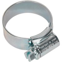 Sealey High Grip Zinc Plated Hose Clips 22mm - 30mm Pack of 20 Sealey High Grip Zinc Plated Hose Clips 22mm - 30mm Pack of 20