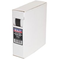 Sealey Heat Shrink Tubing Roll Black 12.7mm - 6.4mm 8m Sealey Heat Shrink Tubing Roll Black 12.7mm - 6.4mm 8m