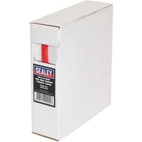 Sealey Heat Shrink Tubing Roll Red 6.4mm - 3.2mm 12m Sealey Heat Shrink Tubing Roll Red 6.4mm - 3.2mm 12m