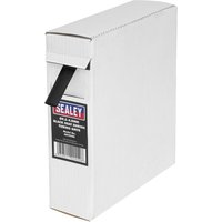 Sealey Heat Shrink Tubing Roll Black 9.5mm - 4.8mm 8m Sealey Heat Shrink Tubing Roll Black 9.5mm - 4.8mm 8m