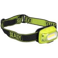 Sealey Rechargeable Auto Sensor COB LED Head Torch Green