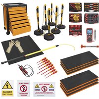 EV Hybrid Vehicle Master Tool Kit 7 Drawer Roller Cabinet