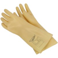 Sealey High Voltage Electricians Safety Gloves Yellow One Size Sealey High Voltage Electricians Safety Gloves Yellow One Size