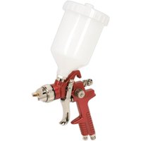 Sealey HVLP741 Gravity Feed Air Spray Gun and Gun Cleaning Brush Set Sealey HVLP741 Gravity Feed Air Spray Gun and Gun Cleaning Brush Set