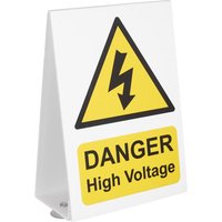 Sealey High Voltage Vehicle Warning Sign 210mm 300mm Standard Sealey High Voltage Vehicle Warning Sign 210mm 300mm Standard