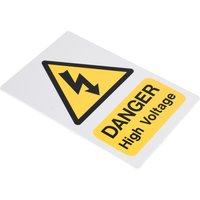 High Voltage Warning Sign