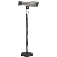 Sealey Carbon Fibre Infrared Patio Heater 240v Sealey Carbon Fibre Infrared Patio Heater 240v