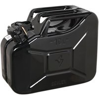 Sealey Metal Jerry Can 10l Black Sealey Metal Jerry Can 10l Black