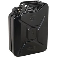 Sealey Metal Jerry Can 20l Black Sealey Metal Jerry Can 20l Black