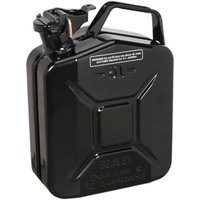 Sealey Metal Jerry Can 5l Black Sealey Metal Jerry Can 5l Black